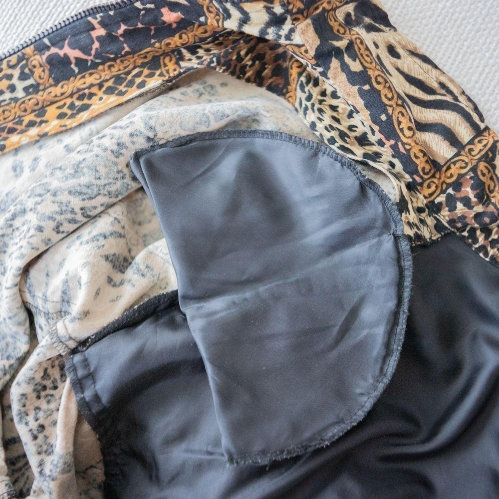 Erin London Leopard Print Silk Jacket - Picture 7 of 8